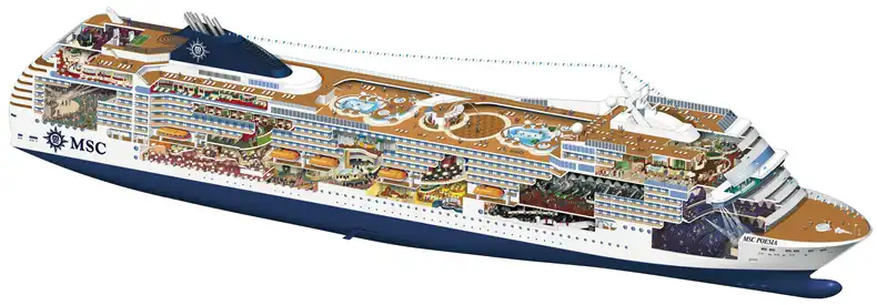 msc poesia cross section 790