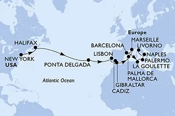 transatlansko krstarenje iz i do njujorka 01